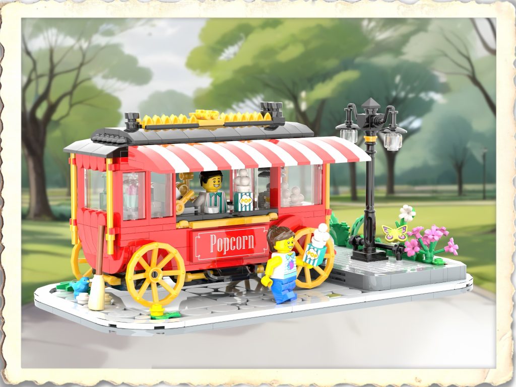 LEGO BrickLink Designer Program Series 5 Popcorn Wagon 1024x768