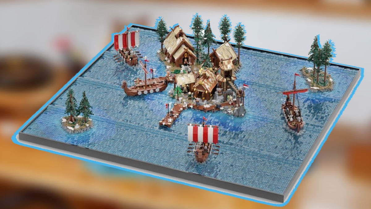 Take LEGO Ideas 21343 Viking Village to the next level