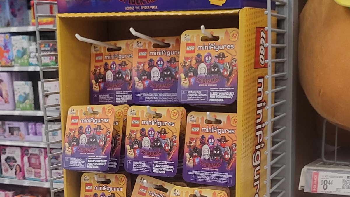 LEGO Spider-Man: Across the Spider-Verse Minifigures spotted on shelves early