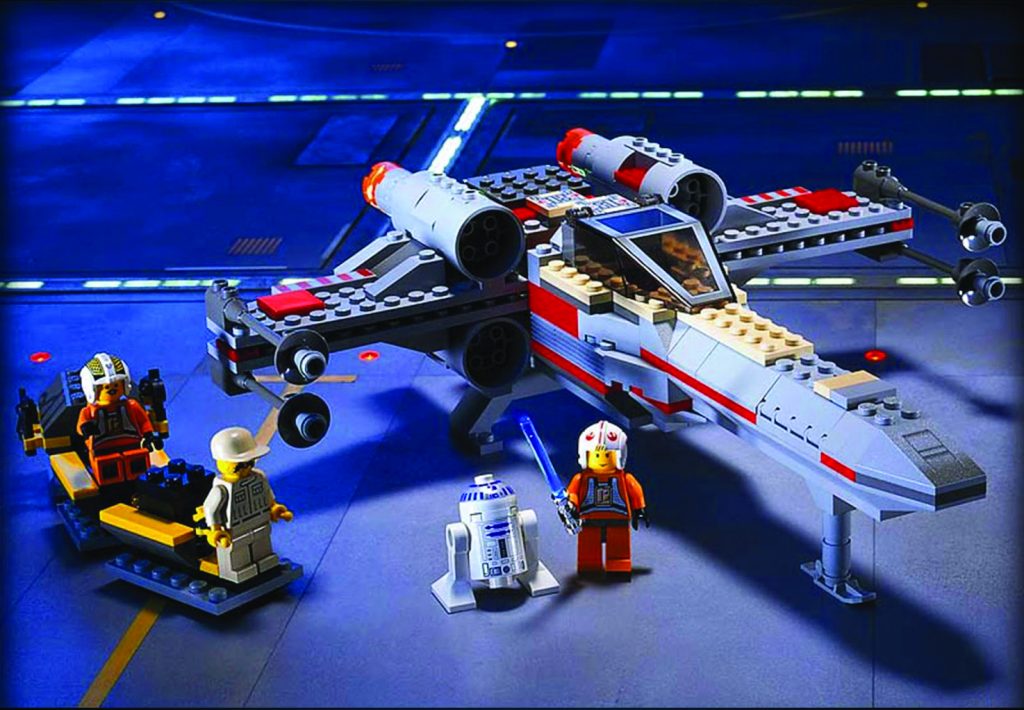 LEGO Star Wars 7140 X wing Fighter artwork 1024x710