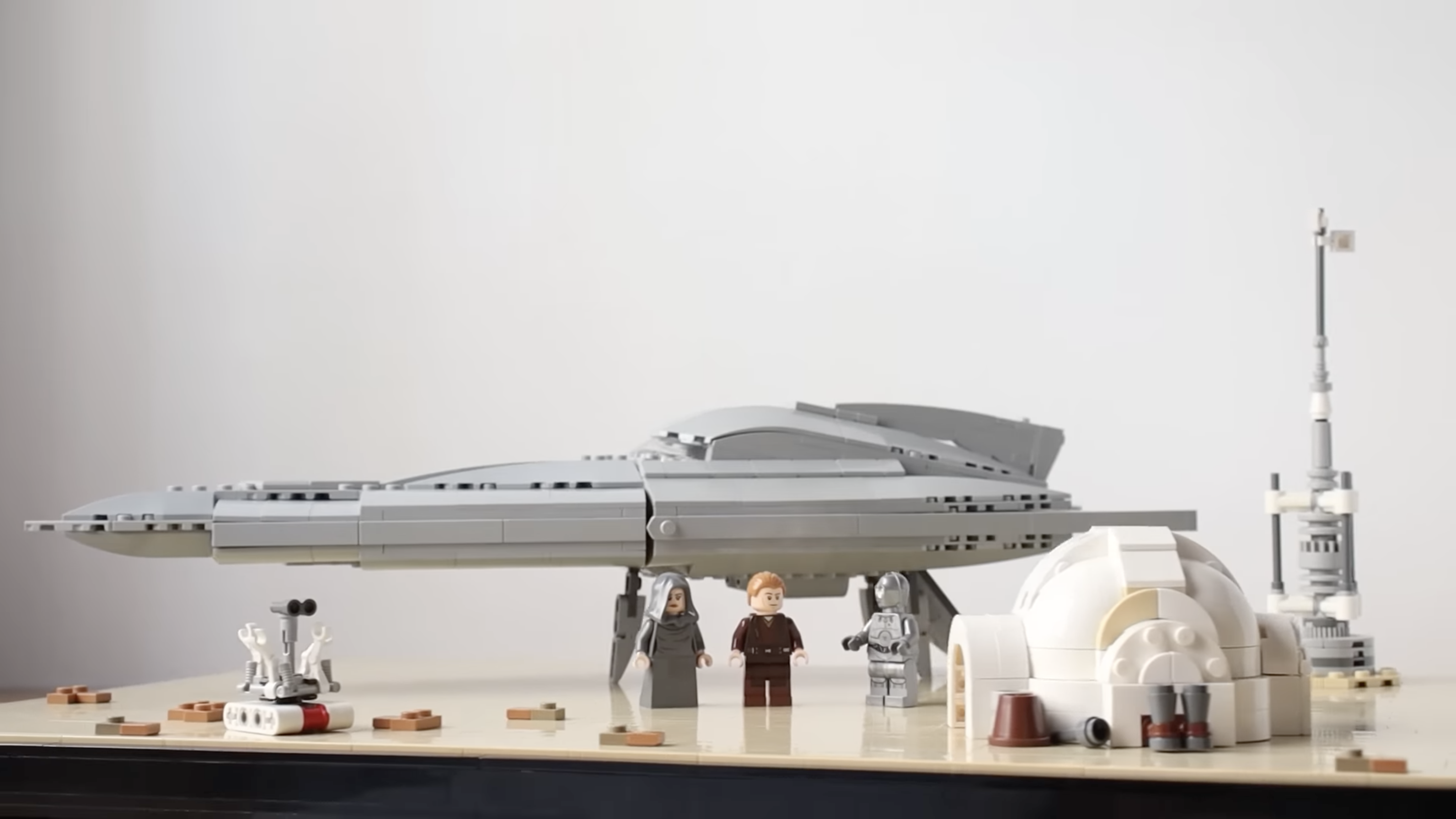 HACHIROKU24 LEGO Star Wars H type Nubian yacht custom build 1