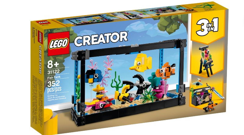 First look at LEGO Creator 31122 Fish Tank