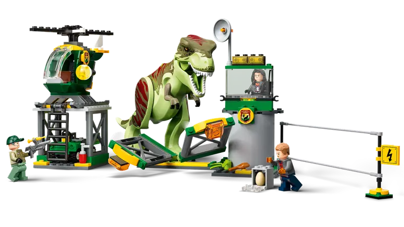 LEGO Jurassic Park 76944 T.Rex Dinosaur Breakout 2