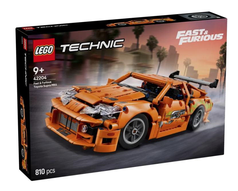 LEGO Technic 42204 Fast Furious Toyota Supra MK4 box front