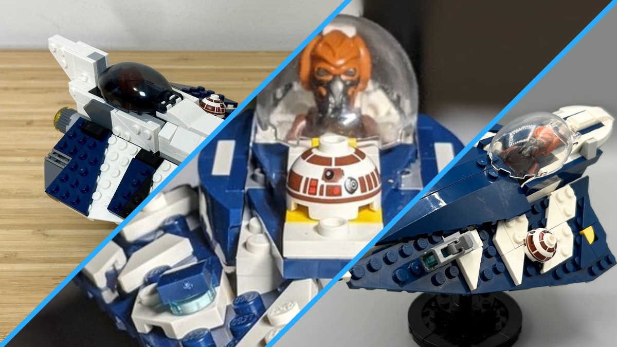 Custom LEGO Star Wars Jedi Starfighters are the latest craze