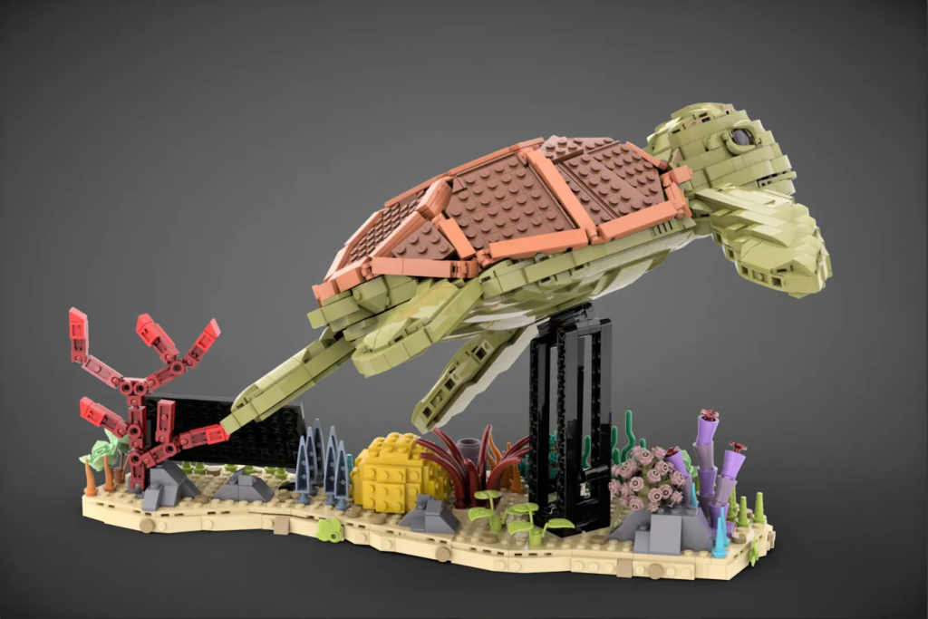 LEGO Ideas Sea Turtle 8 1024x683