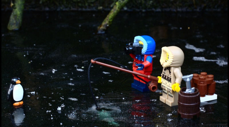 Brick Pic of the Day: Ice fishing