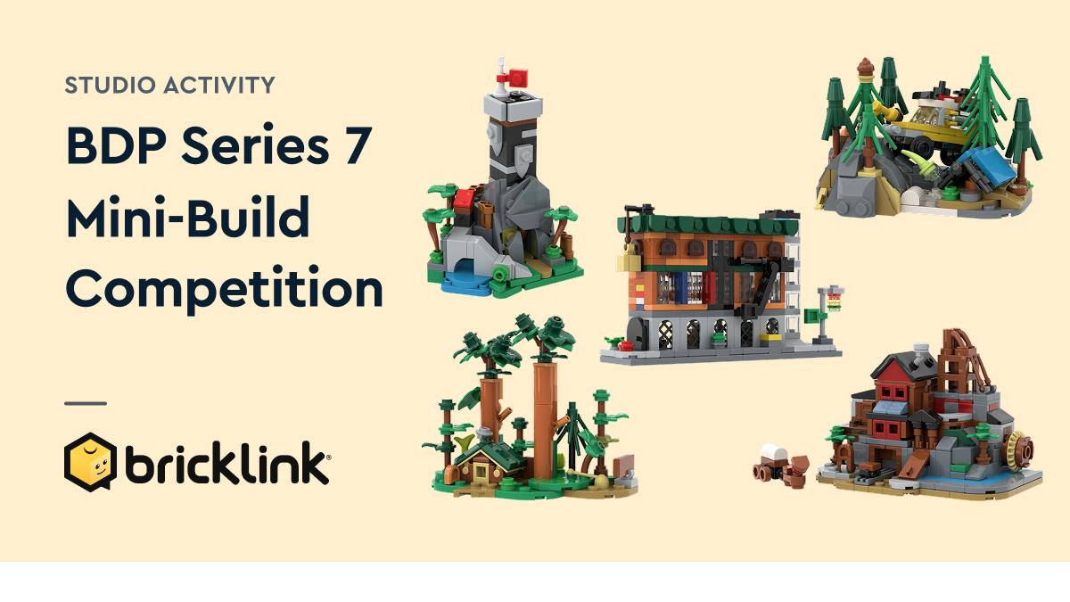 LEGO BrickLink Designer Program Series 7 Mini-Build contest now live