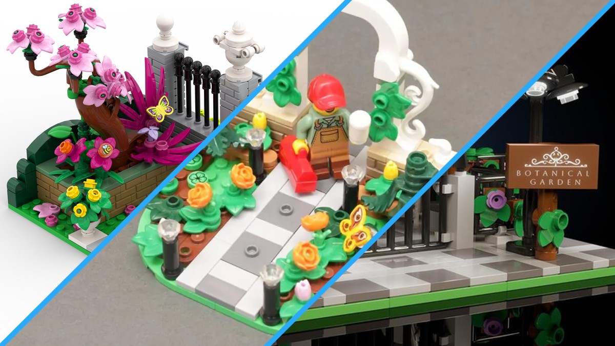 Custom LEGO Ideas Botanical Garden gates highlight downsides of GWP