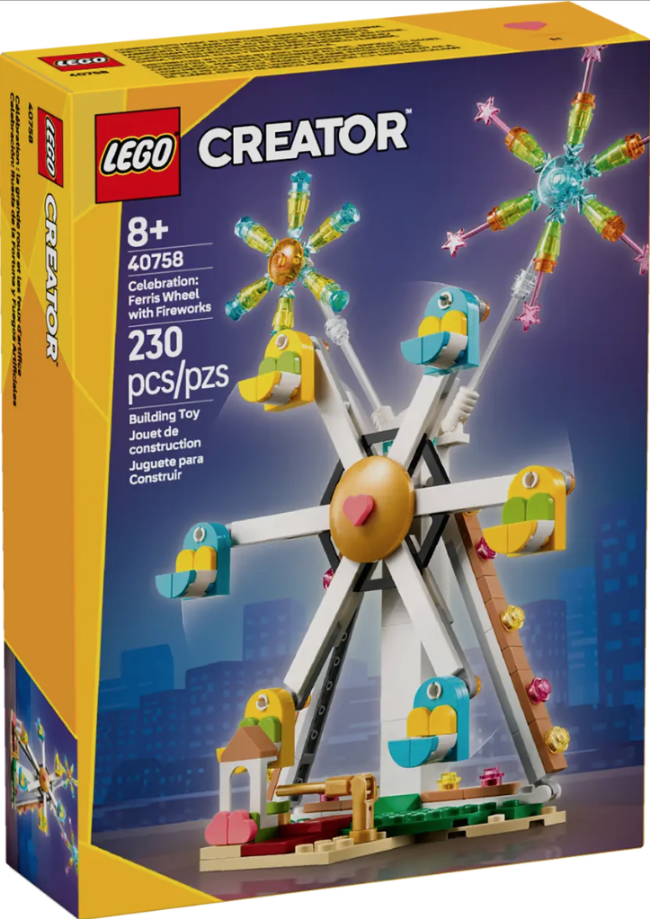 LEGO 40758 Celebration Ferris Wheel box front