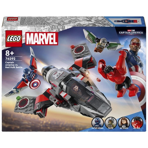 LEGO Marvel 76292 Captain America vs. Red Hulk Battle 8