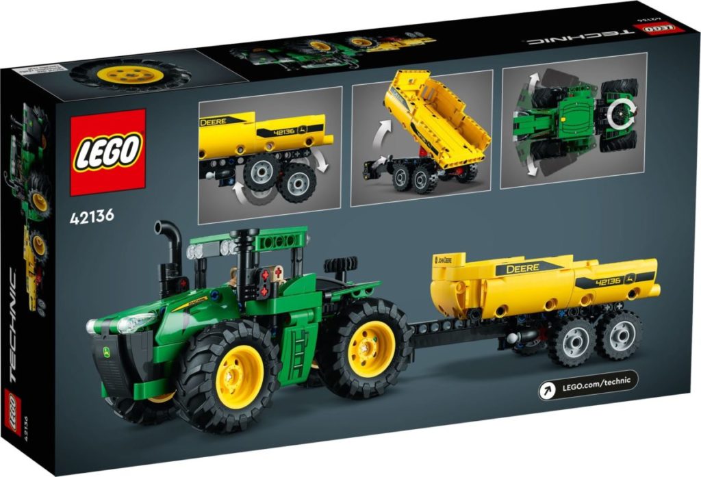 LEGO Technic 42136 John Deere 9620R 4WD Tractor 2 1024x697