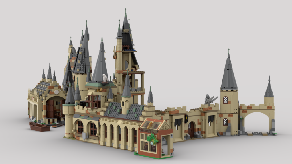 LEGO Harry Potter combining hogwarts sets Eurobricks 3