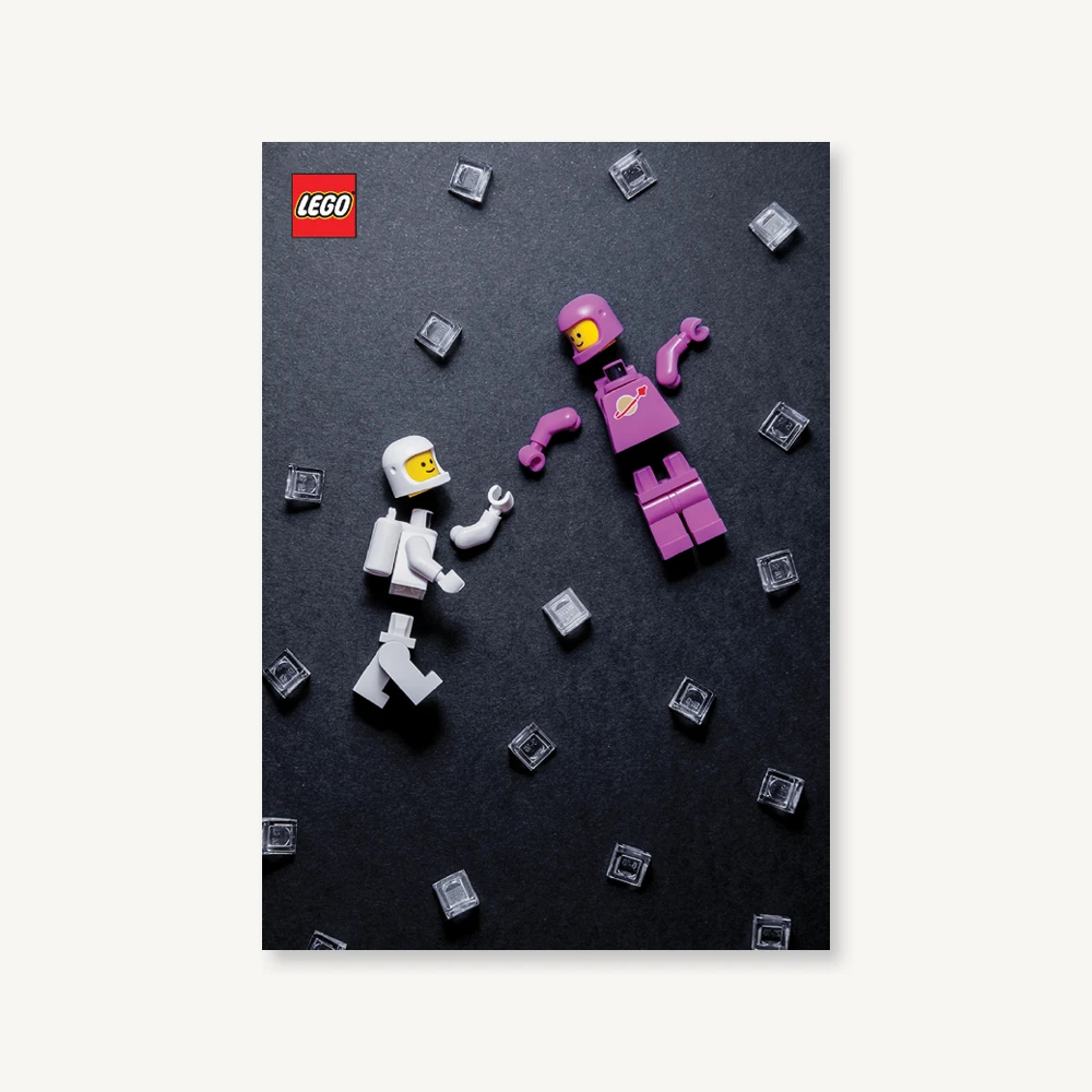 LEGO Minifigure Notebook