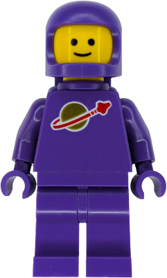 LEGO Classic Space astronaut purple