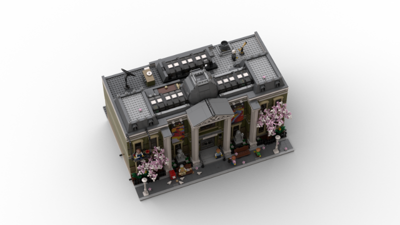 LEGO Icons 10326 natural history museum brick architect double