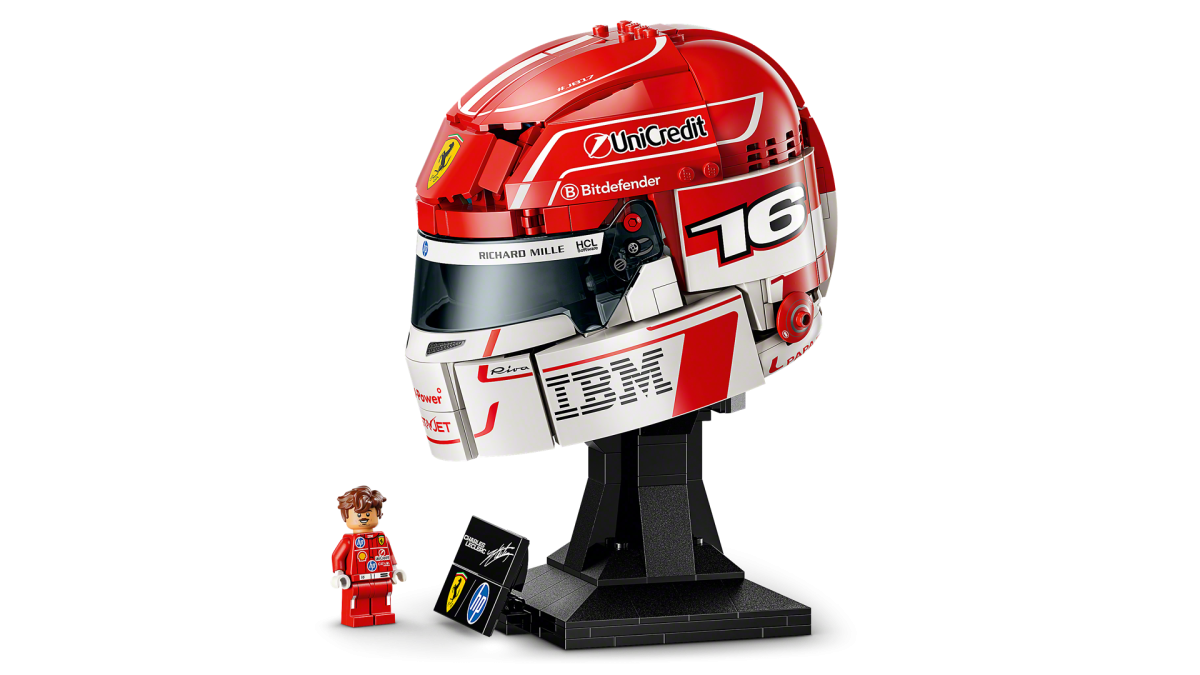 LEGO Editions 43014 Scuderia Ferrari HP Charles Leclerc Helmet 11 1200x675
