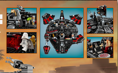 LEGO Star Wars 75389 The Dark Falcon 19