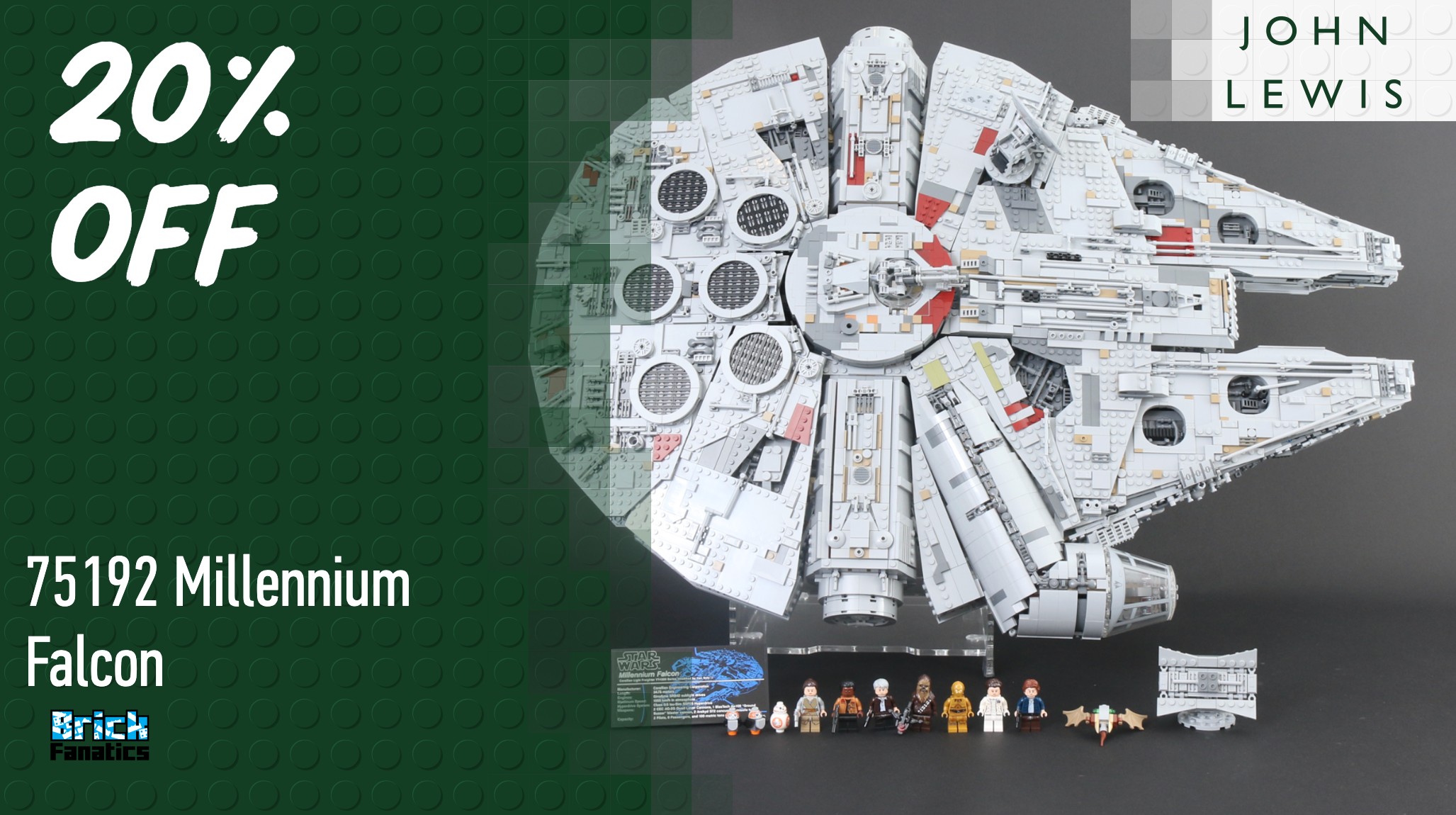 Celebrate May the 4th the right way with huge saving on LEGO Star Wars UCS Falcon