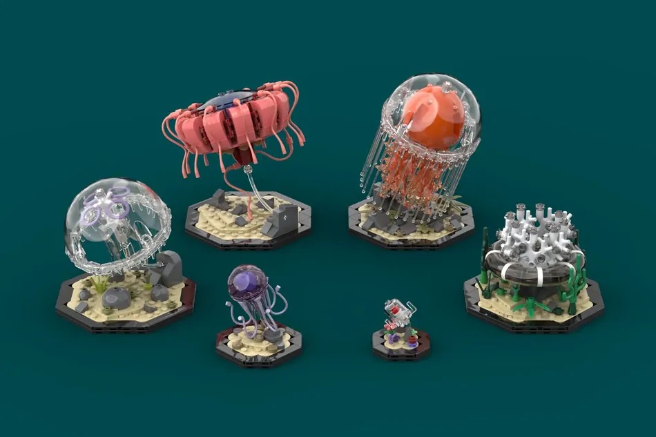 LEGO Ideas Jellyfish Collection 2