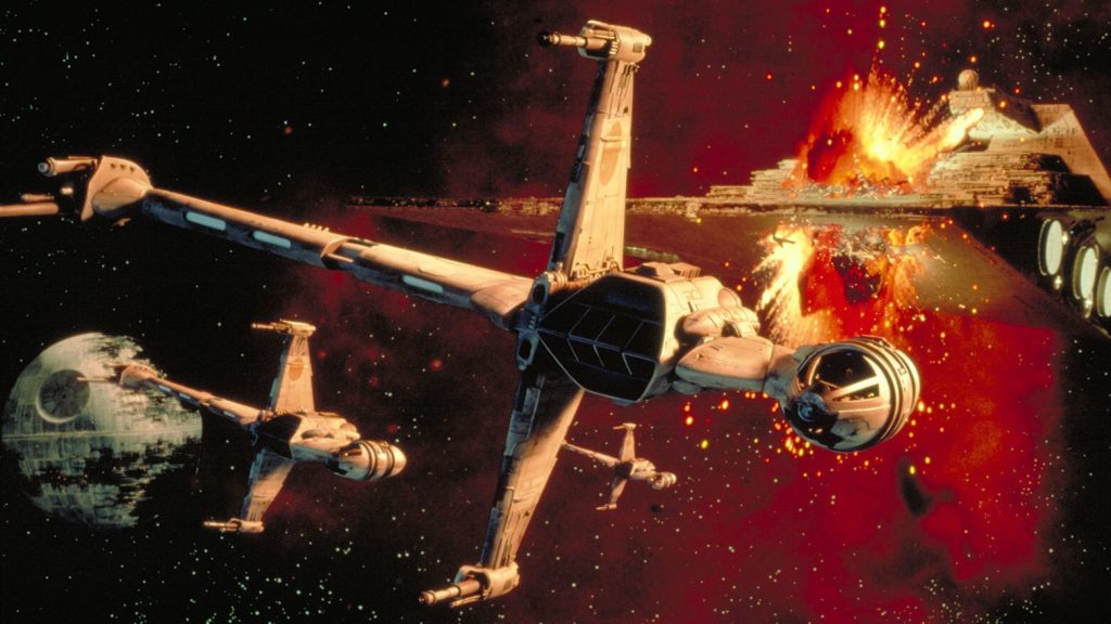 Star Wars B wing Fighter 1024x576
