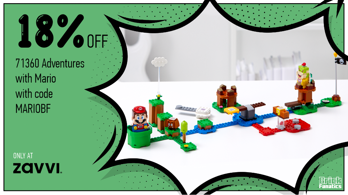 Wahoo! 18% off LEGO Super Mario 71360 Adventures with Mario at Zavvi