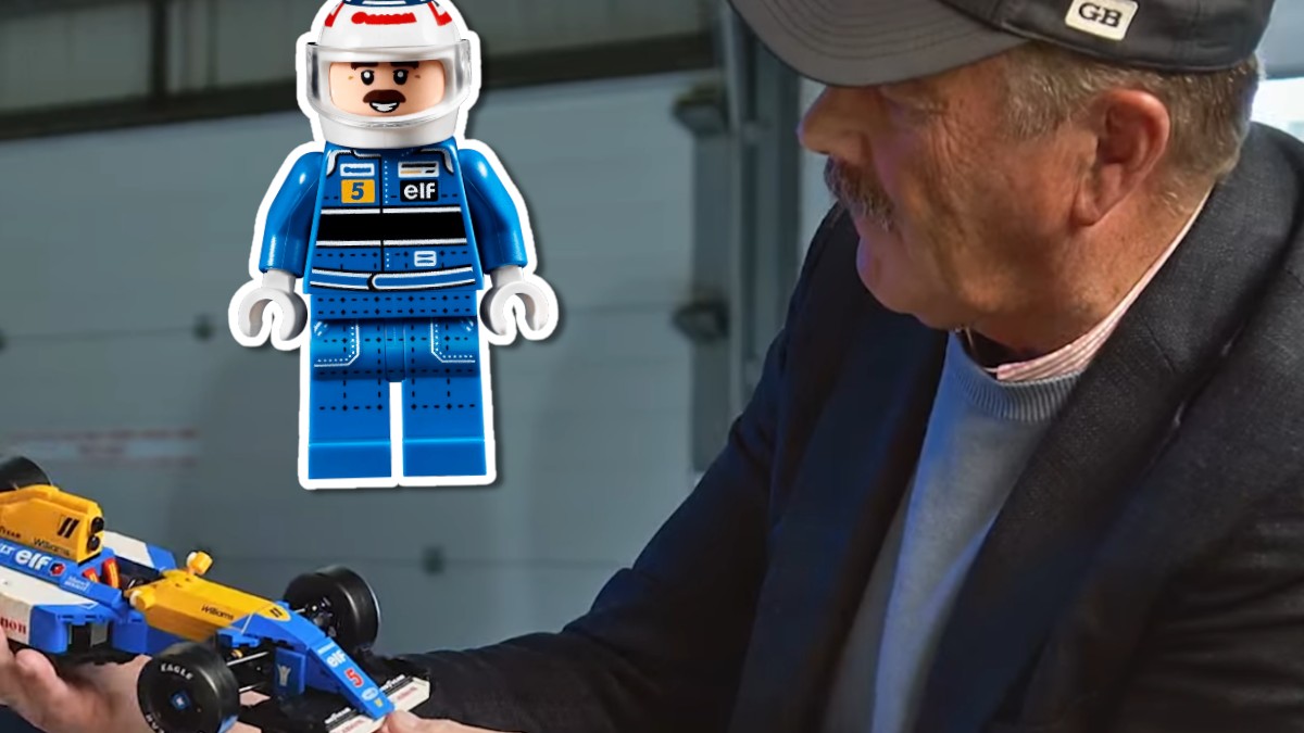 Nigel Mansell on his LEGO Formula 1 set – 'magical'