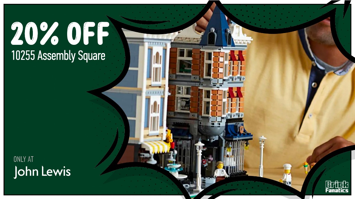 Retiring soon: Score a discount on LEGO Icons 10255 Assembly Square