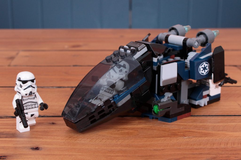 LEGO Star Wars 40755 Imperial Dropship vs. Rebel Scout Speeder review 8 1024x683