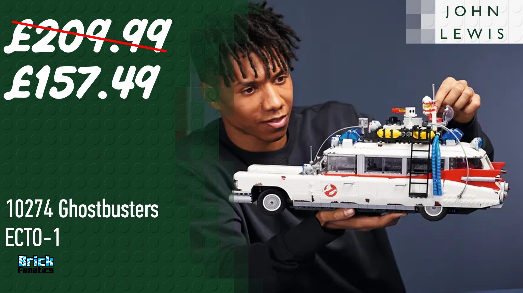 Who ya gonna call? LEGO movie icon returns to John Lewis sale