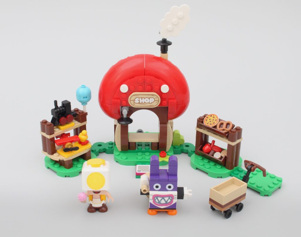 LEGO Super Mario 71429 Nabbit at Toads Shop review 2 1024x808
