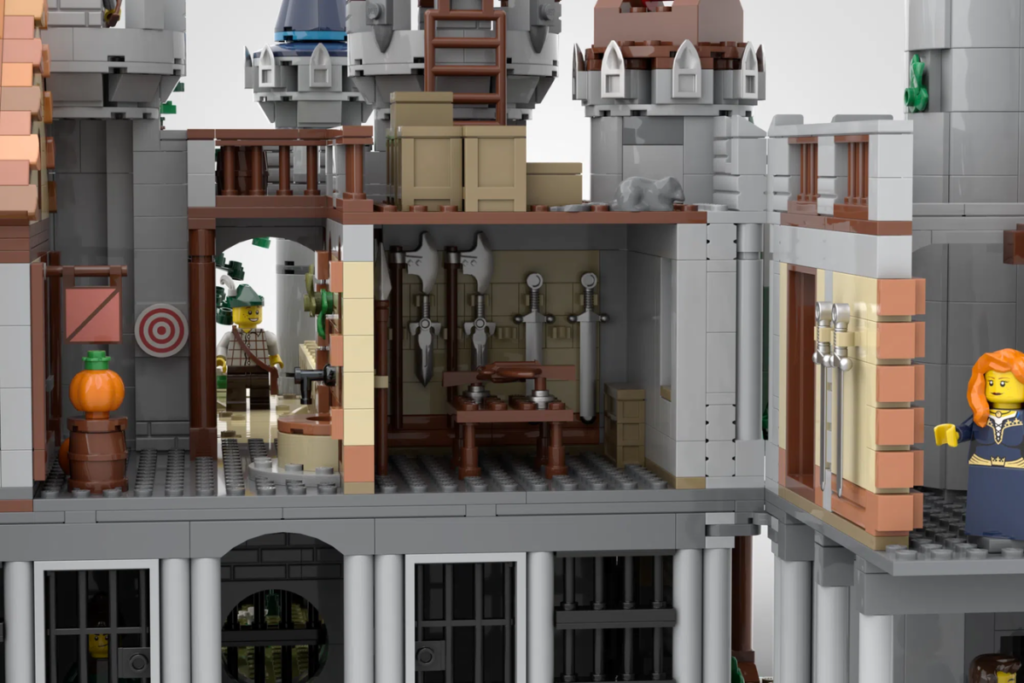 LEGO Ideas The Medieval Fortress 6 1024x683