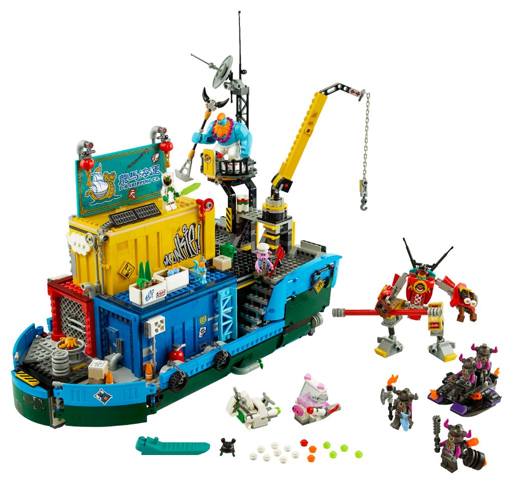 LEGO Monkie Kid 80013 Monkie Kids Team Secret HQ 10