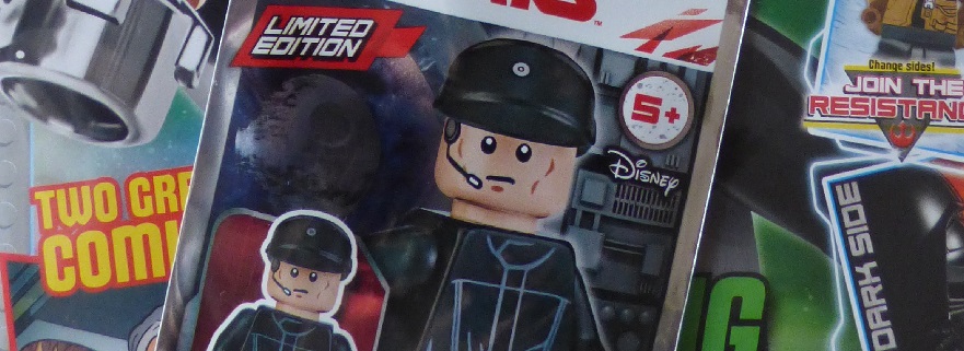 LEGO Star Wars mag #32 comes with Imperial Shuttle Pilot minifigure