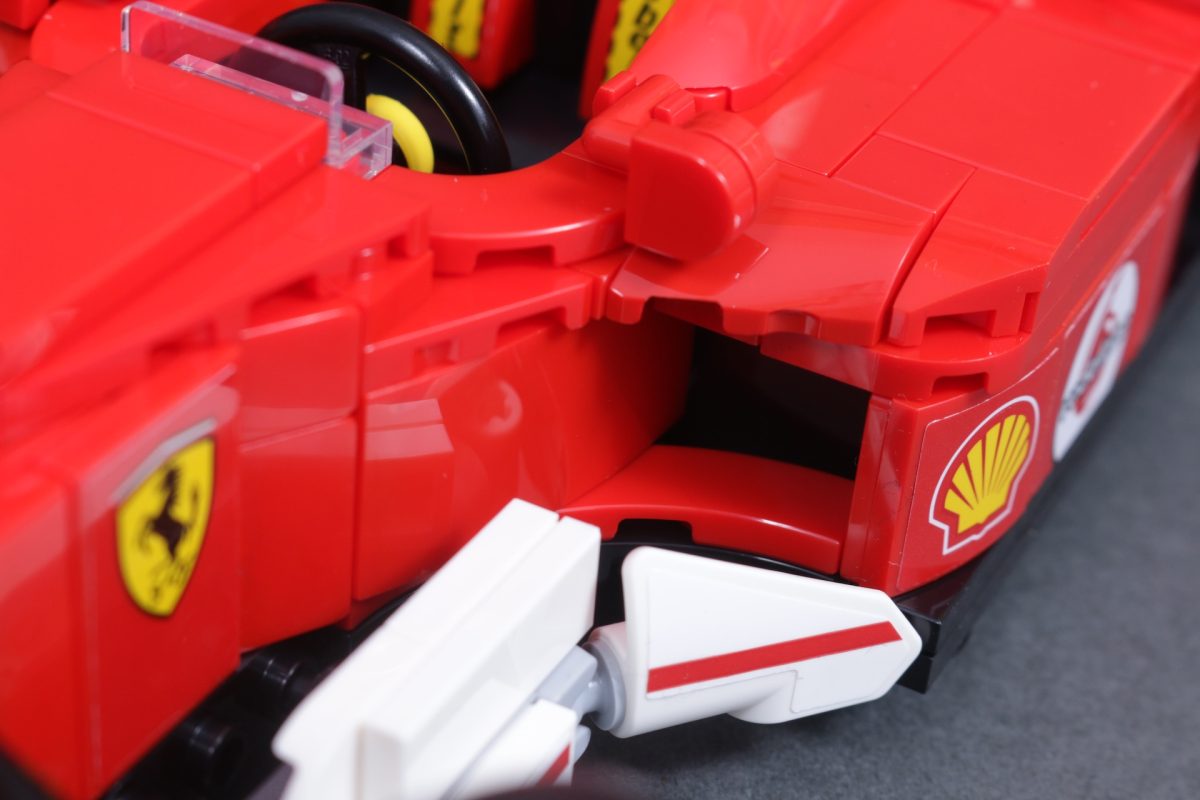 LEGO Icons Ferrari 11375 F2004 Michael Schumacher review 23 1200x800