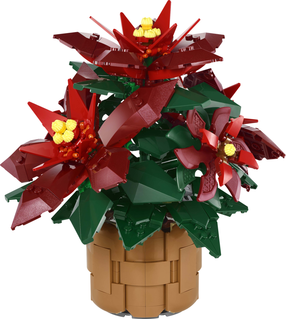 LEGO Icons Botanical Collection 10370 Poinsettia 3 916x1024