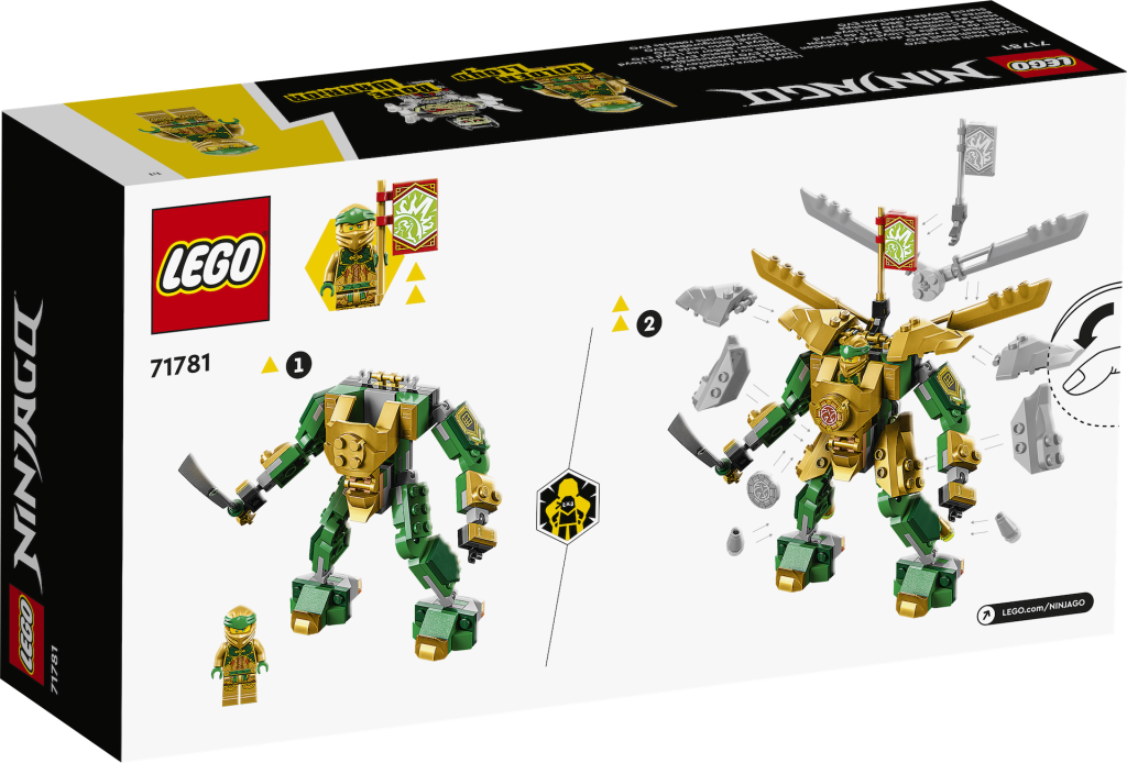 LEGO NINJAGO 71781 Lloyds Mech Battle EVO 2 1024x694