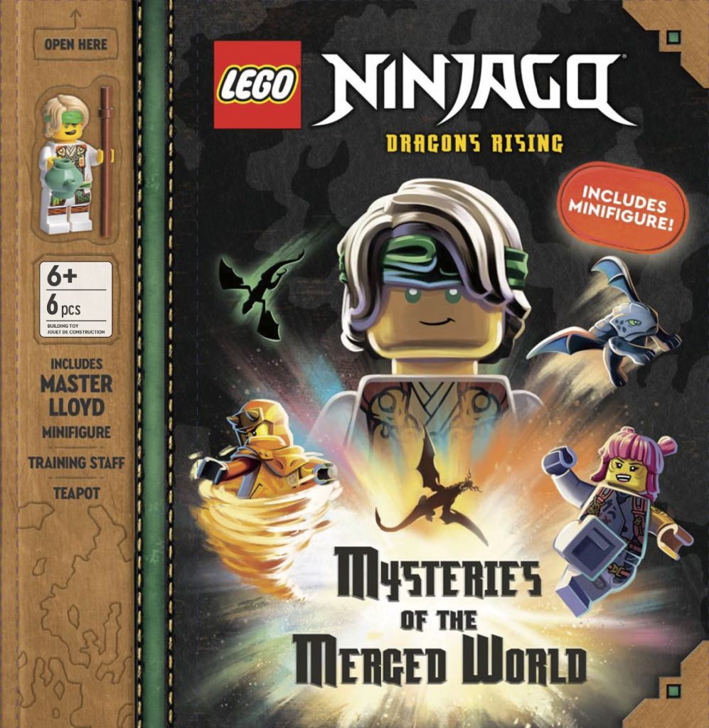 lego NINJAGO Mysteries of the Merged World cover 997x1024