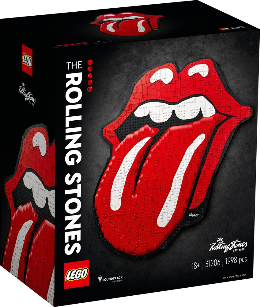 LEGO Art 31206 Rolling Stones box