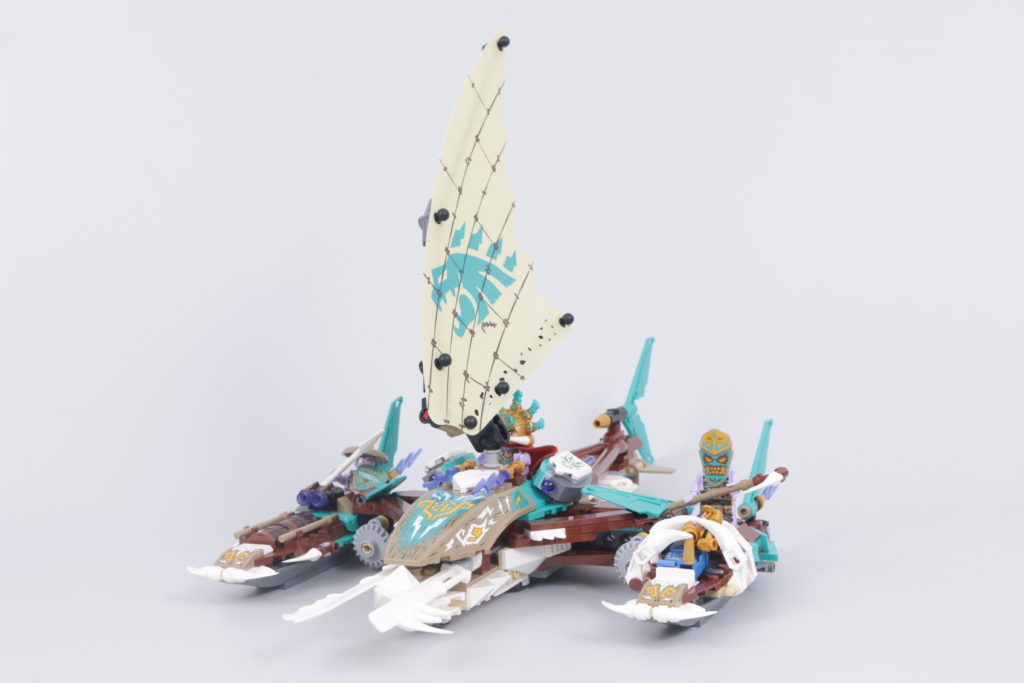 LEGO NINJAGO 71748 Catamaran Sea Battle review 14