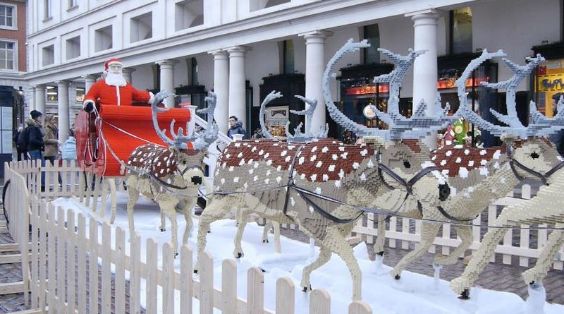 LEGO Santa and sleigh is coming to Cardiff Bay this Christmas
