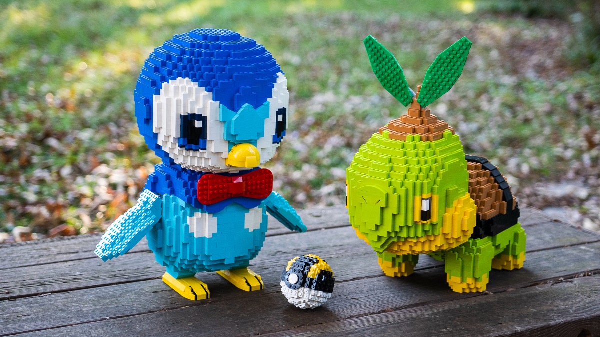 If LEGO won’t do Pokémon, do it yourself with these incredible life-size builds