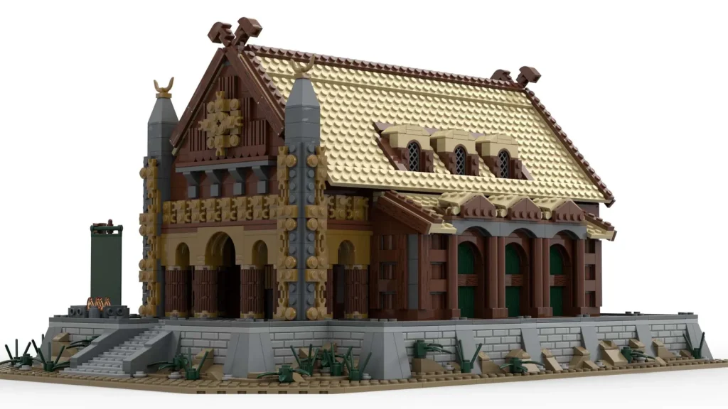 brickhammer lego ideas the golden hall of edoras 1024x576