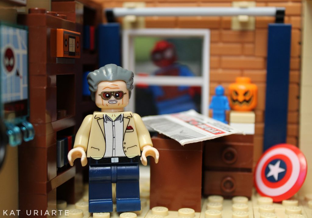Brick Pic of the Day: RIP Stan (the man) Lee