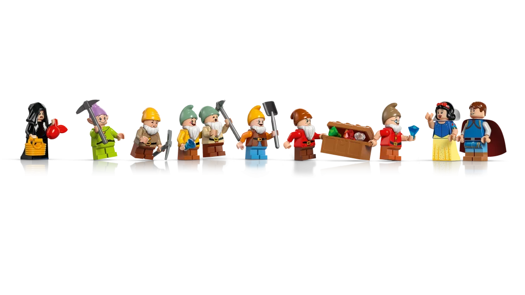 LEGO Disney 43242 Snow Whtie and the Seven Dwarfs Cottage KIDS 2 1024x576