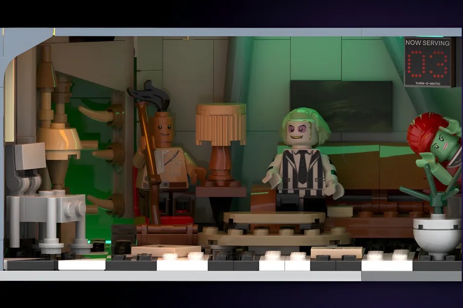 LEGO Ideas Beetlejuice Ghost House 9