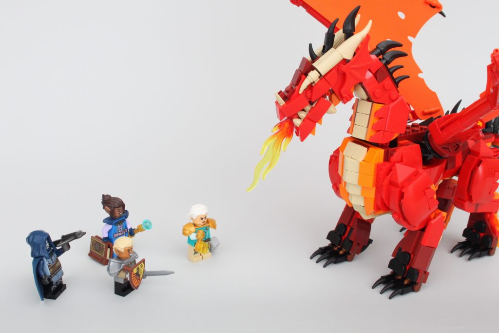 LEGO Ideas 21348 red dragons tale dungeons and dragons review 188 1024x683