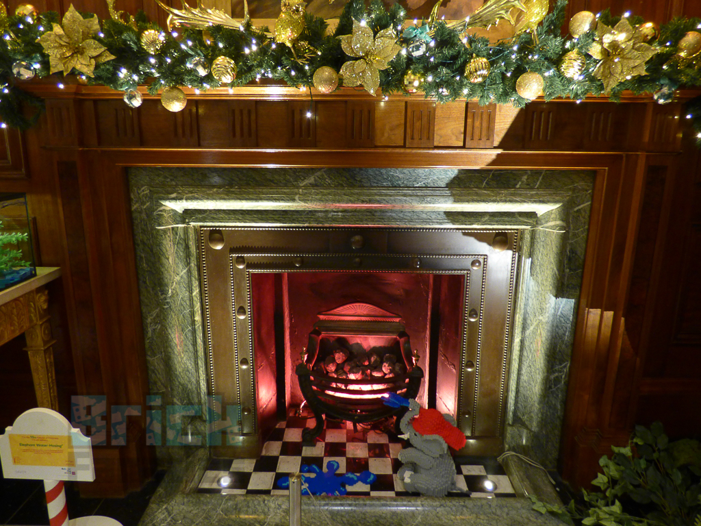 LEGO Twelve Rebuilds of Christmas at The Savoy