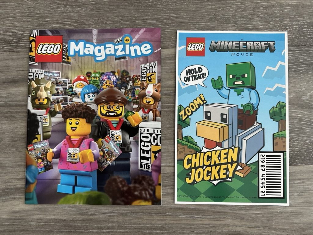 EBAY LEGO SDCC 2025 exclusive magazine and poster 1024x768