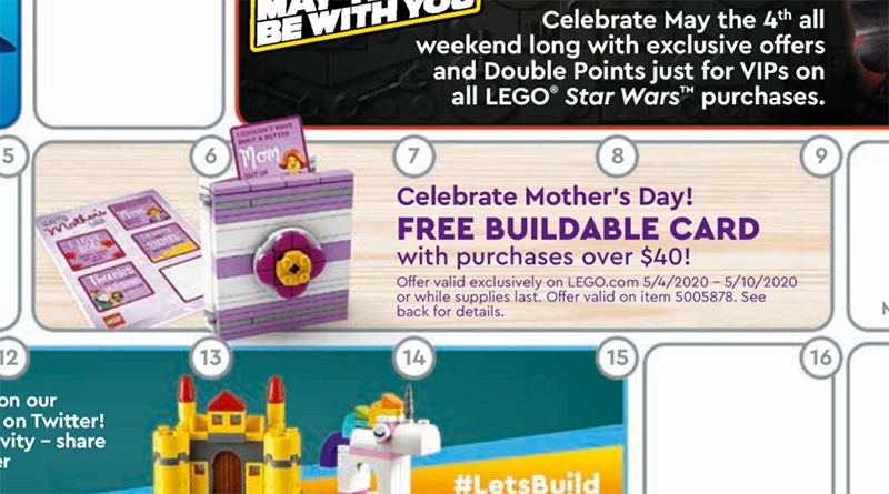 Free 5005878 Mother's Day Card deal coming in May